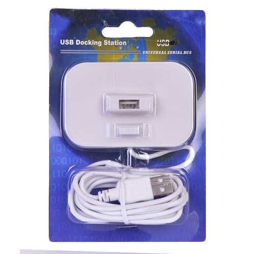 Monoprice USB Docking Station - USB A (M) to USB A (F) (White) BRAND NEW 