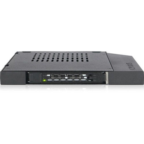 ICY DOCK MB411SPO-1B 2.5" SATA/SAS Hot Swap HDD SSD 12.7mm ODD Mobile Rack