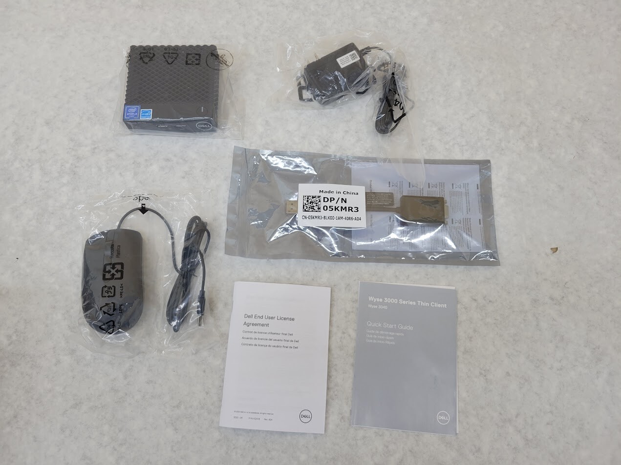 Dell Wyse 3040 Thin Client 16GB eMMC 2GB RAM  PCoIP ThinOS 9.x Atom x5