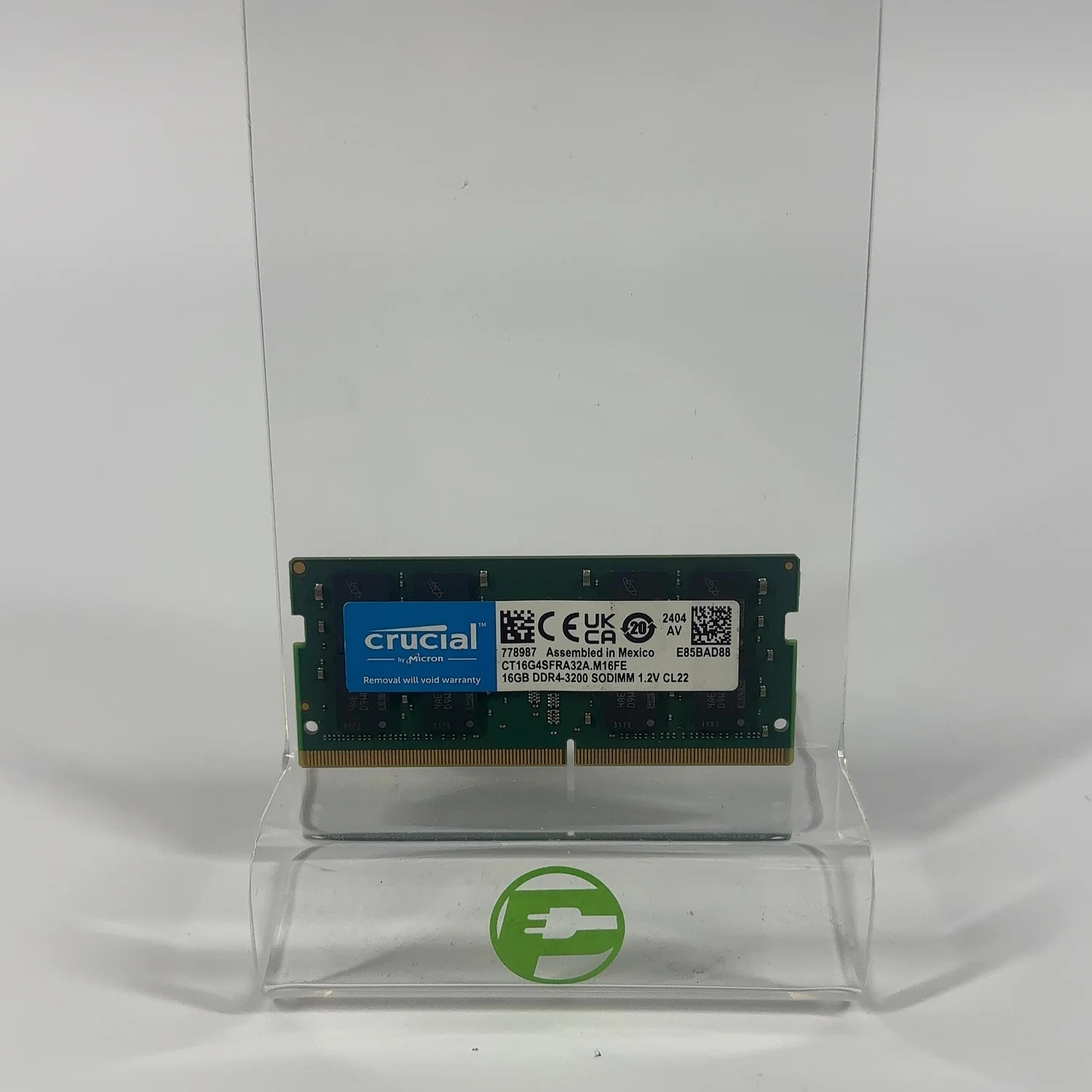 Crucial 16GB (1x16GB) RAM DDR4 3200MHz CT16G4SFRA32A.C8FE