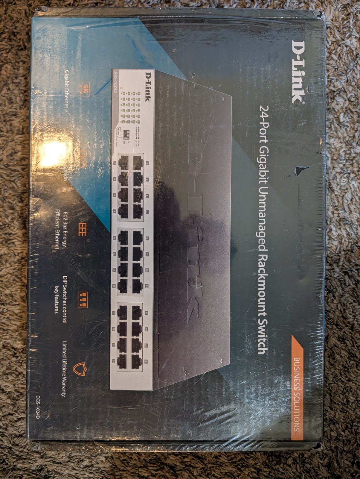 D-Link  DGS (DGS-1024D) 24-Ports External Switch - Unopened
