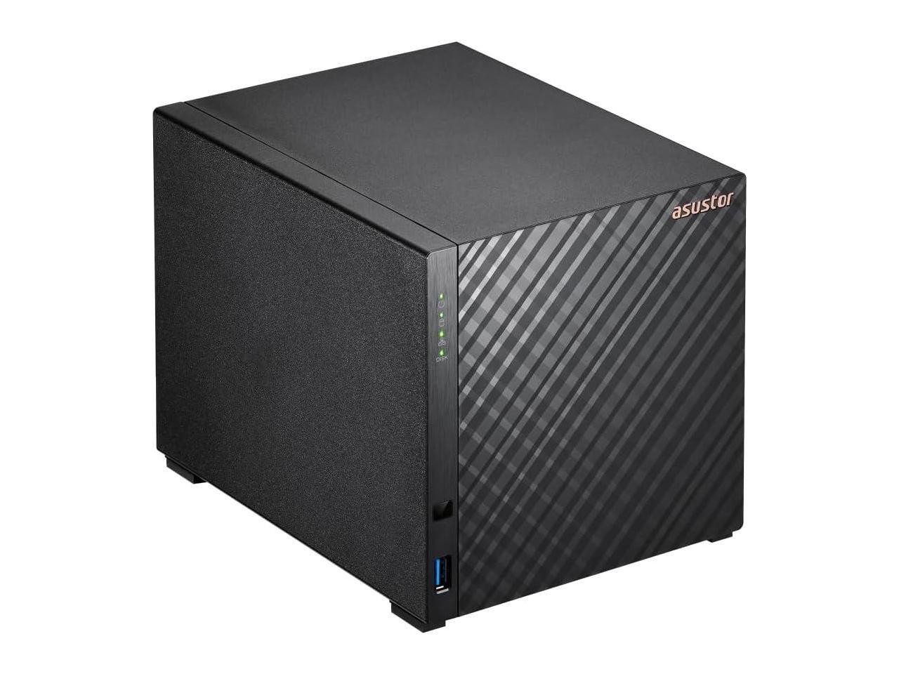 AS1204T Drivestor 4 Gen 2, 4 Bay NAS - Quad-Core 1.7GHz CPU - 2.5GbE Asustor