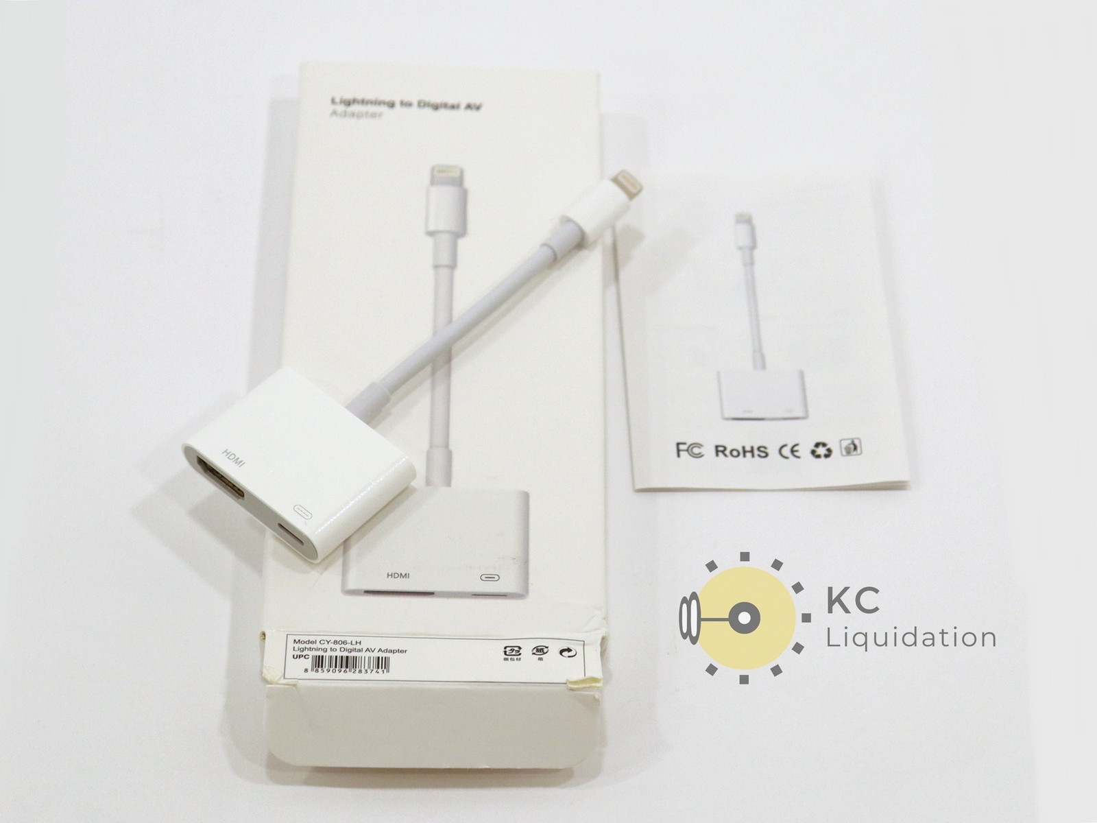 Digital AV Apater to iPhone - HDMI (White) CY-806-LH
