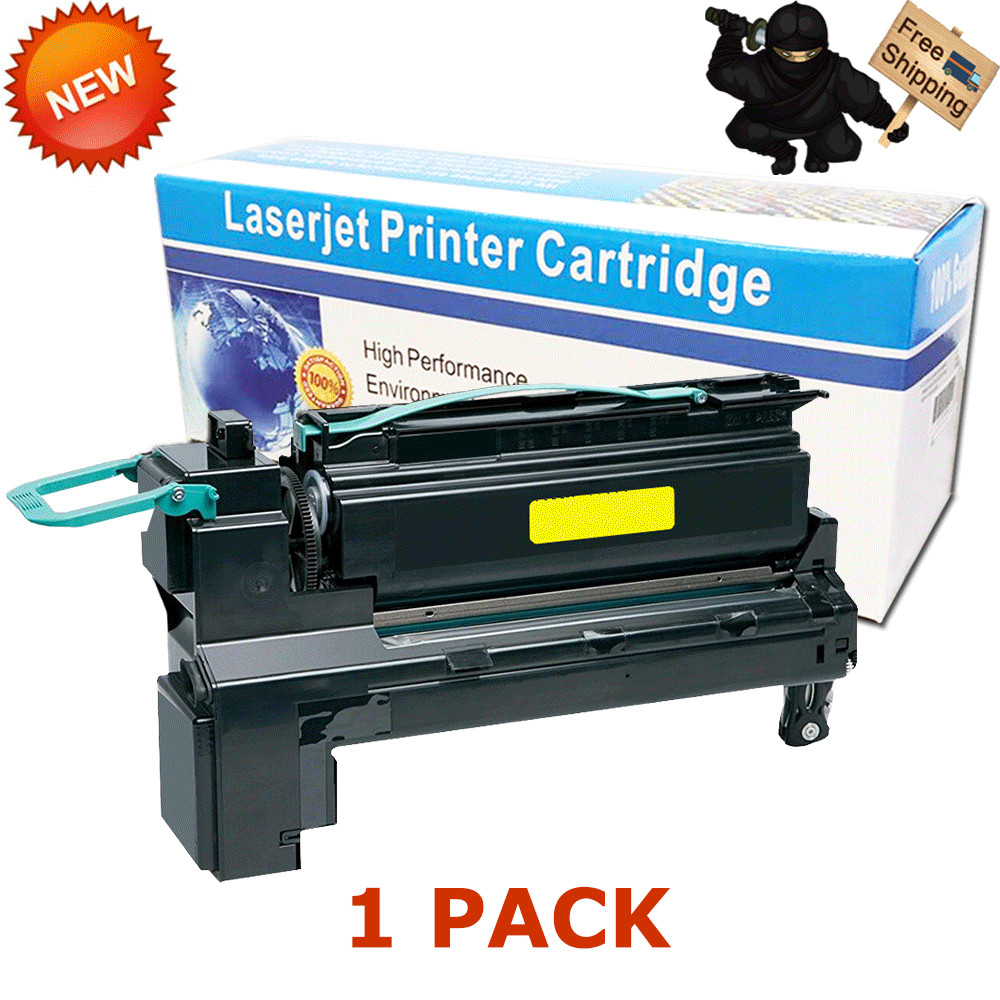 Yellow Toner Cartridge For Lexmark x792de x792dte c792de c792dte c792e C792A1YG