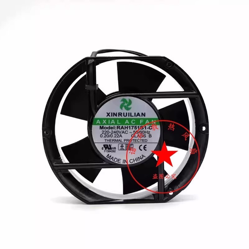 1PCS RAH1751B1-C 17251 220V-240V 0.20A/0.22A Inverter Cooling Fan