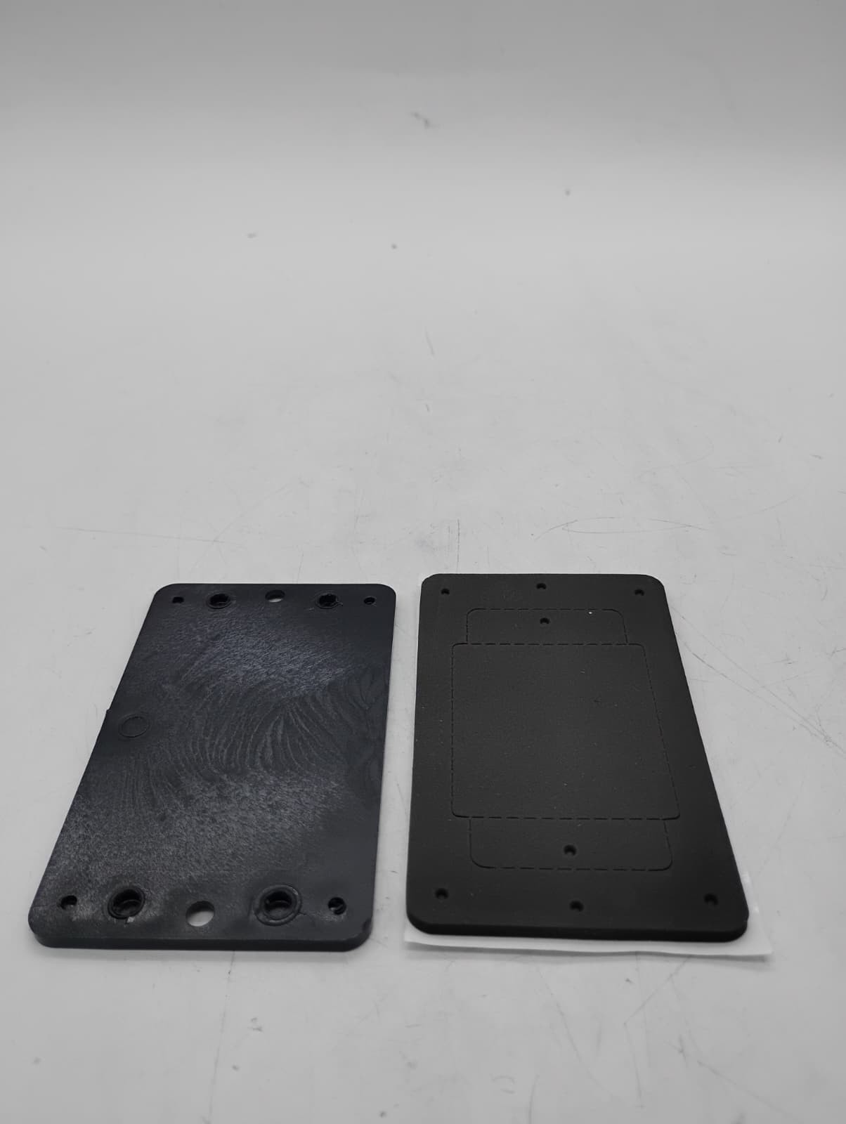 Leviton 3054-E Blank Wall Plate, Single-Gang, Thermoplastic, Black