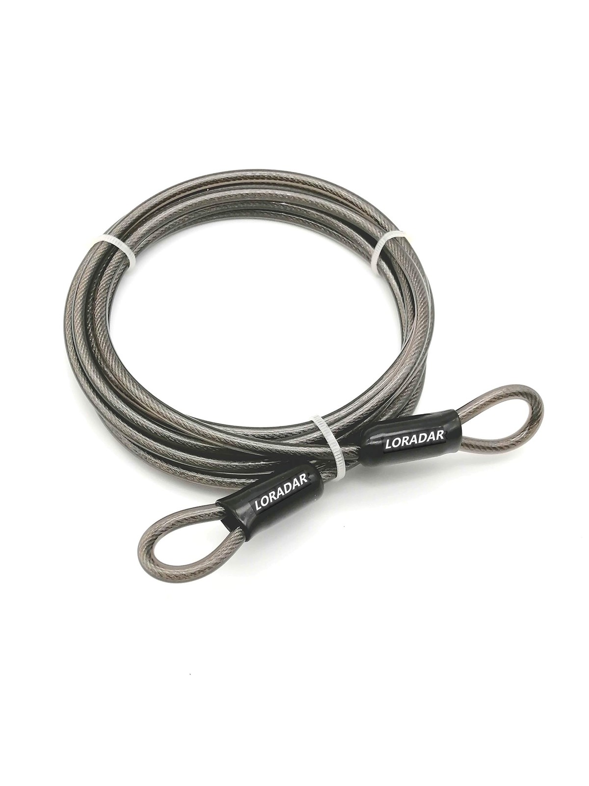 4mm Thick（5/32"） 7FT,15FT,30FT Braided Steel Coated Security Thin Cable Anti-...