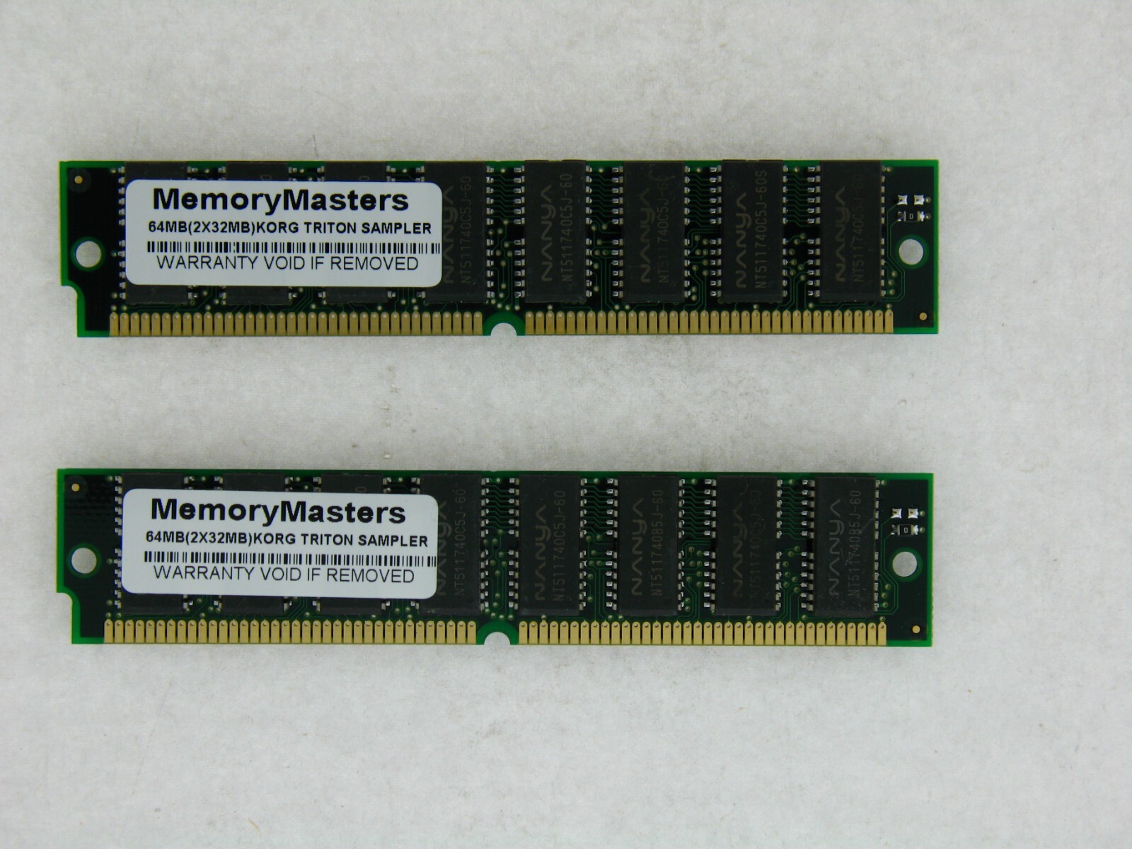 GOLD 64 MB MEG 2*32MB RAM MEMORY KORG TRITON PRO X Le PROX CLASSIC TR NEW 