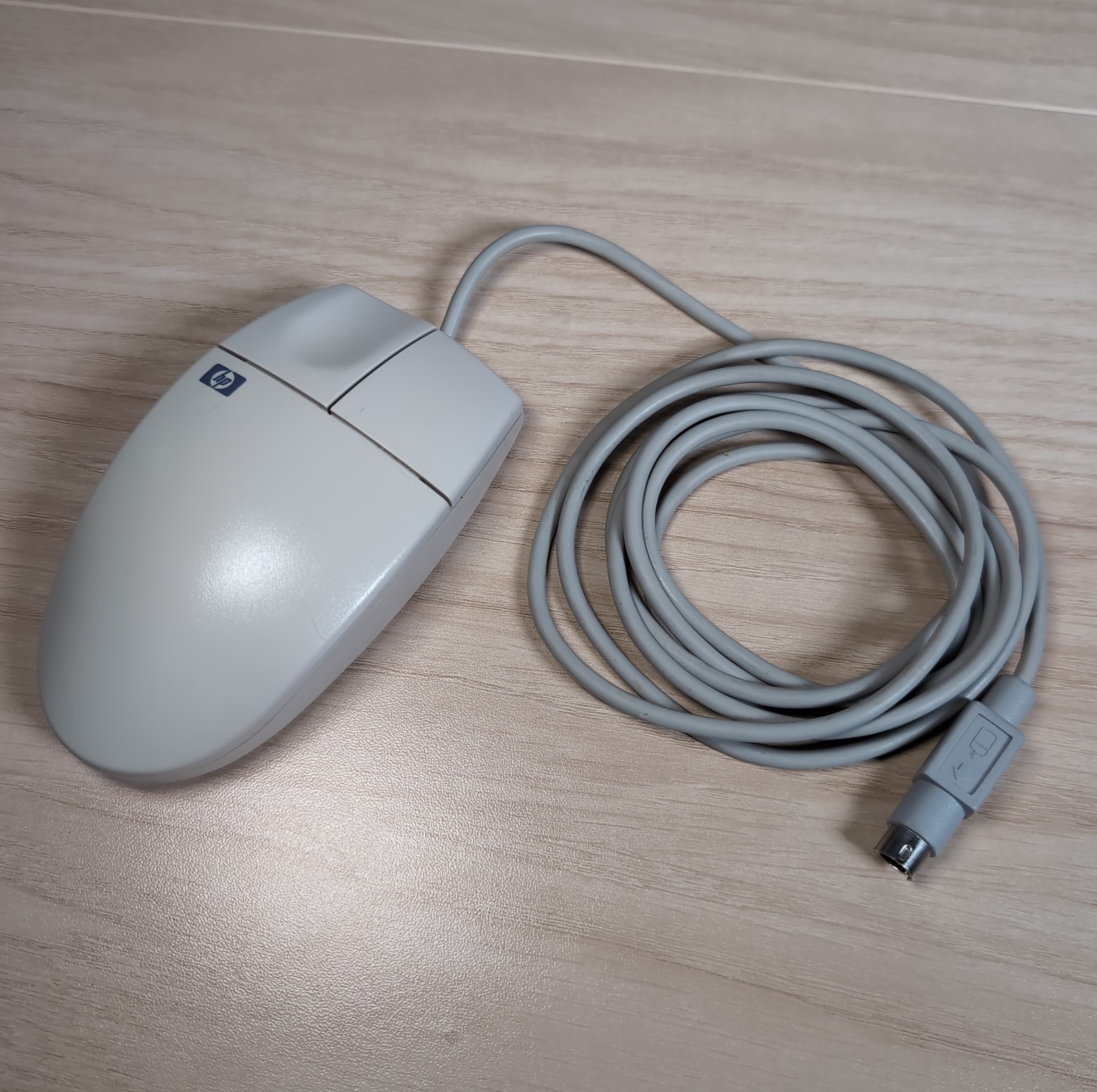 Vintage HP Hewlett-Packard Mouse M-S34 PS/2 Trackball