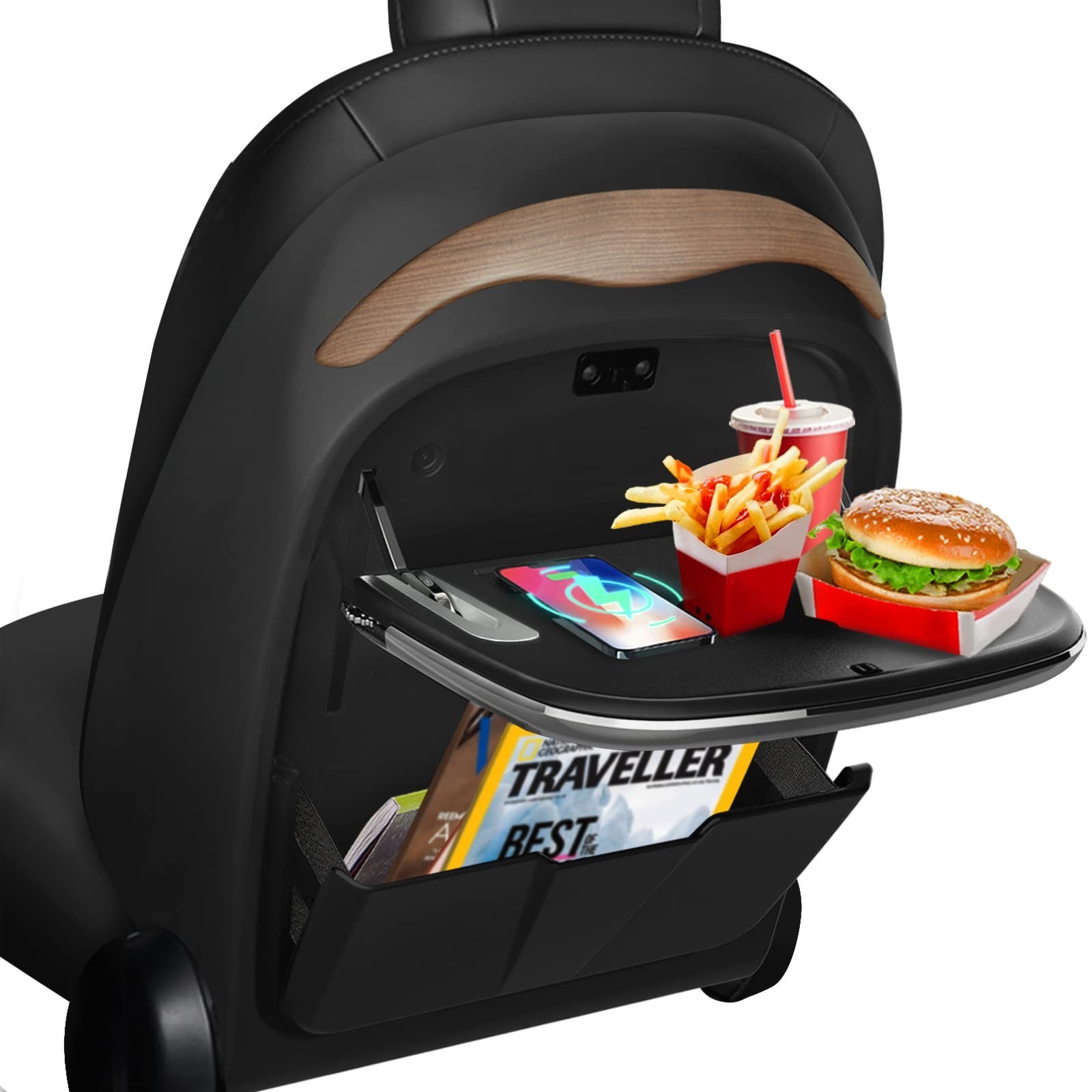 KHAWY Tray Table for Tesla Model 3, Food Eating Tray Table Desk for Model Y M...