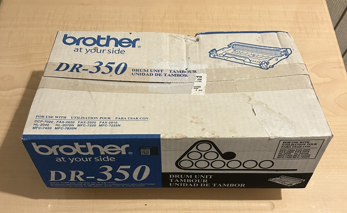 Genuine Brother DR-350 Drum Unit New In Box Sealed 