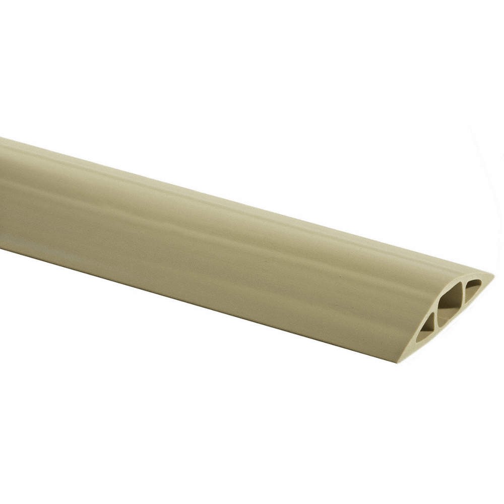 HUBBELL WIRING DEVICE-KELLEMS FT3BG5 Cable Protector,1 Channel,Beige,5 ft. L 5D6