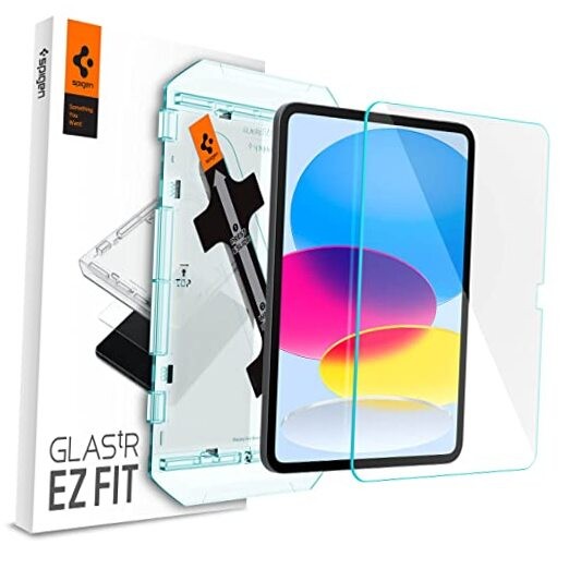 Spigen Tempered Glass Screen Protector [GlasTR EZ Fit] Designed for iPad 11th