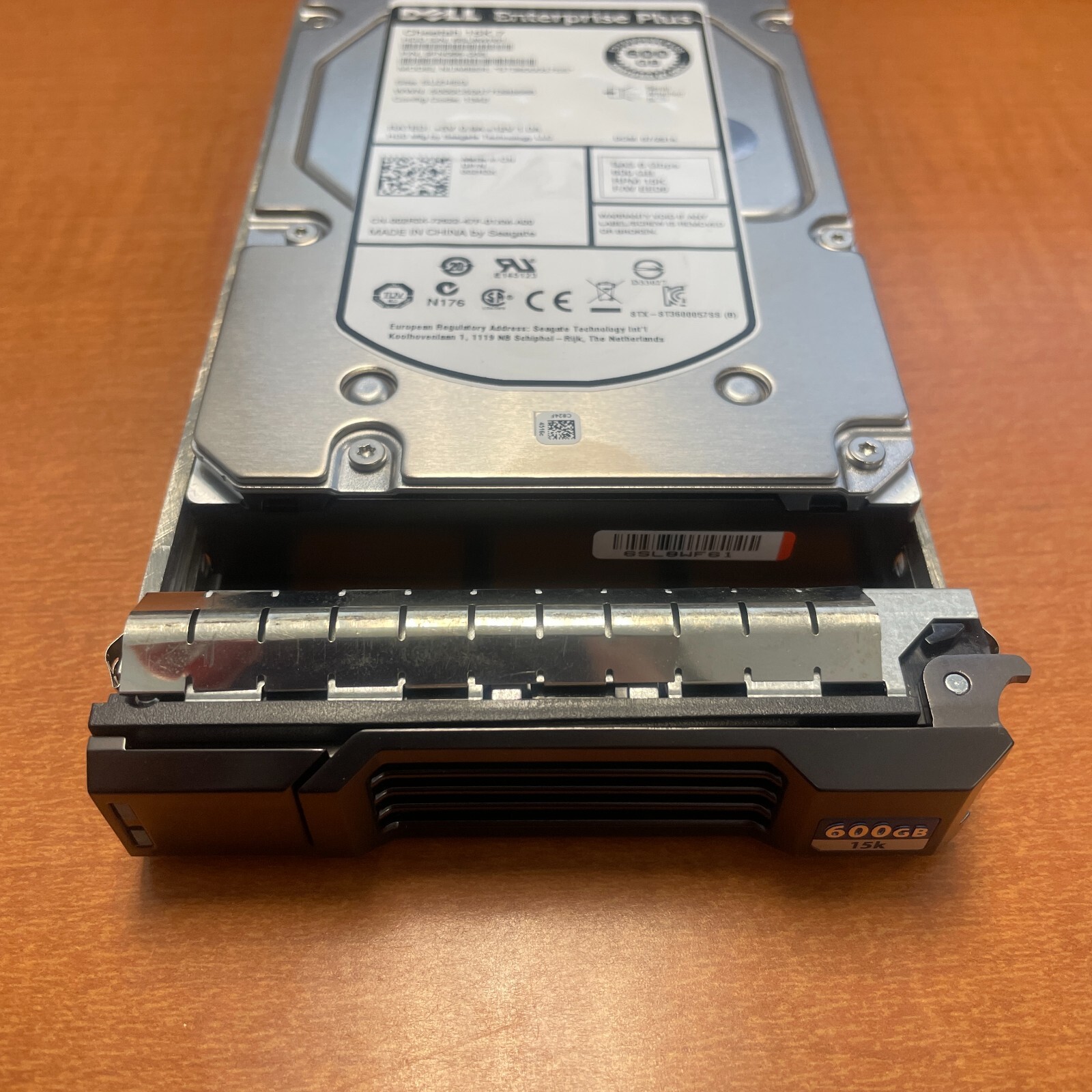 Dell 02R3X-CML Compellent 600GB 15K SAS 3.5 6G EP+ HDD W/ 72CWN TRAY