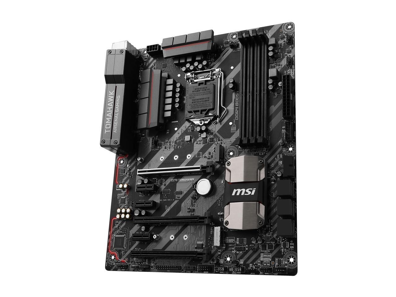 MSI Z270 TOMAHAWK LGA 1151 Intel Z270 HDMI SATA 6Gb/s ATX Intel Motherboard