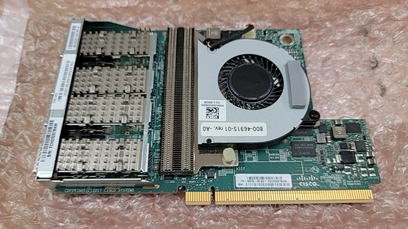 UCSC-MLOM-C25Q-04 V04 CISCO VIC 1457 25GB QUAD PORT NETWORK ADAPTER