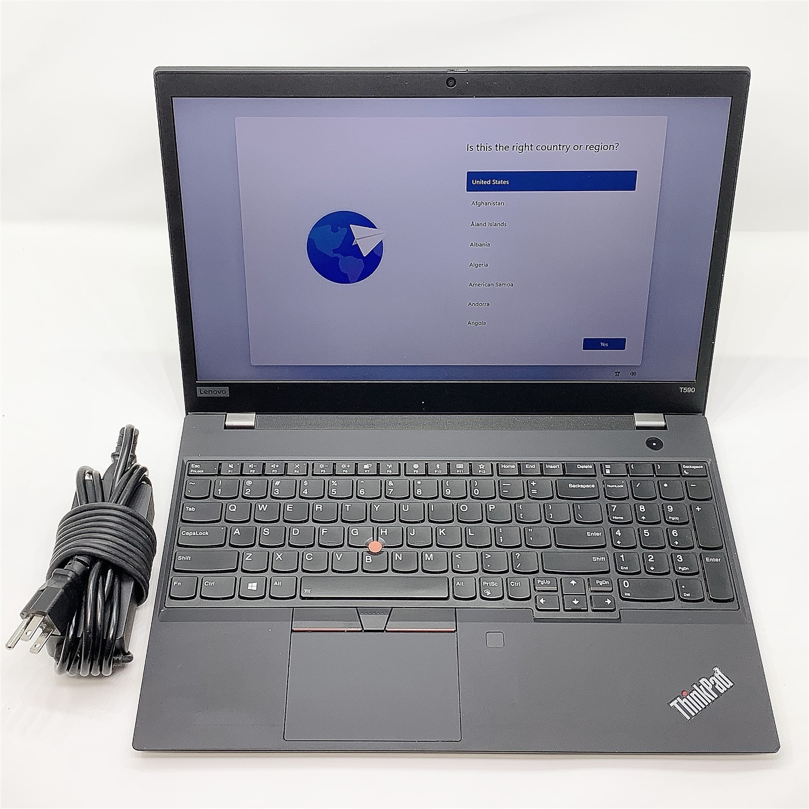 Lenovo ThinkPad T590 Laptop i7 8665U 1.9GHZ 15.6" FHD 16GB 256GB NVMe Windows 11