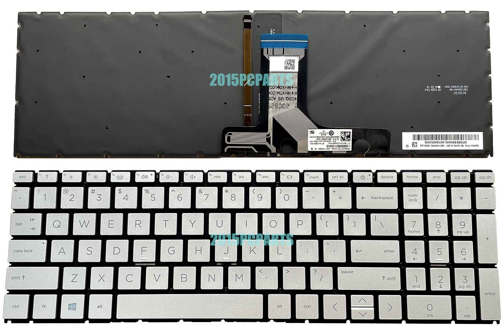 New HP 15-FC 15-FC0000 15-FC0017CA 15-FD0000 15-FD0083WM Keyboard Backlit US