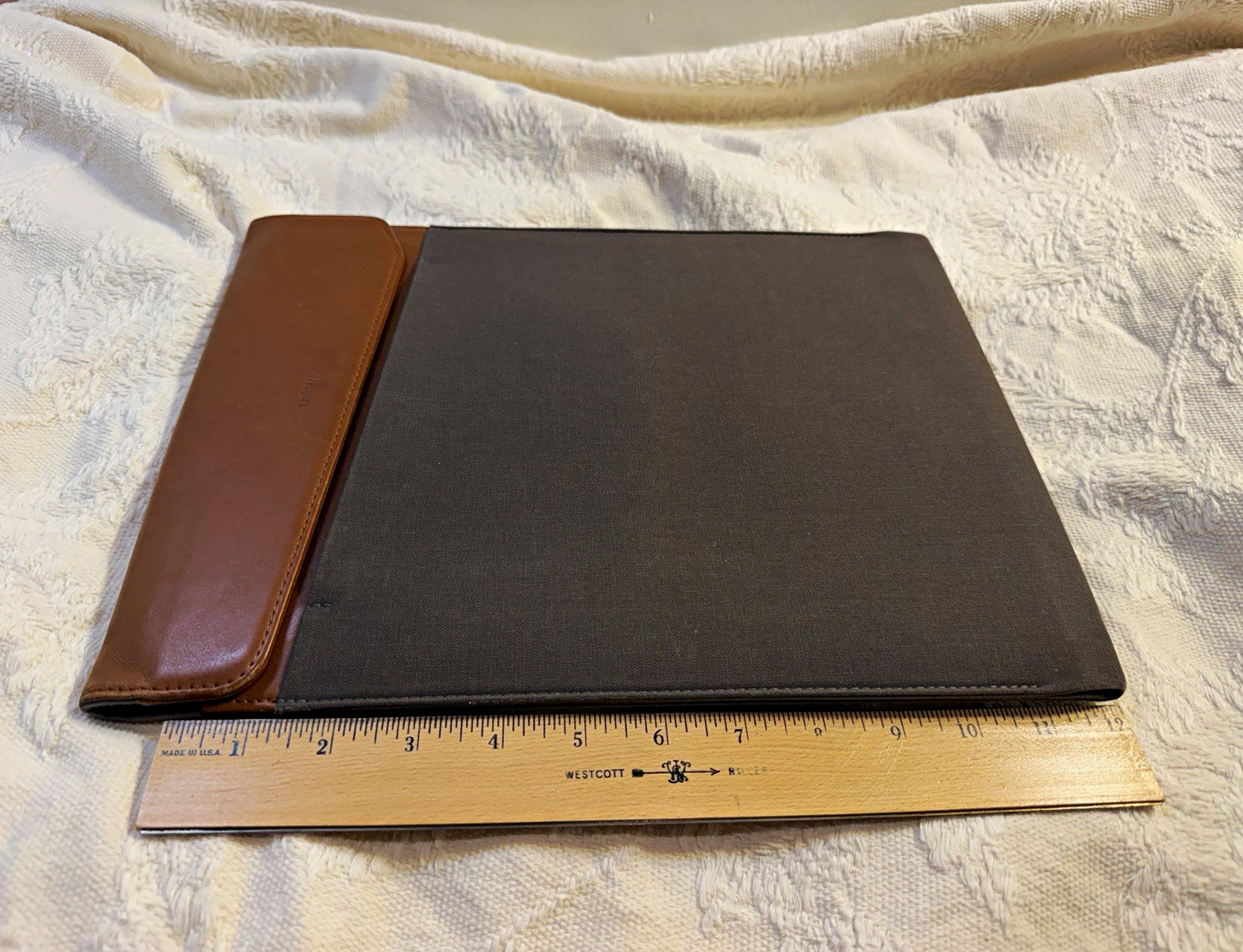 13" x 10" Bellroy genuine leather laptop sleeve