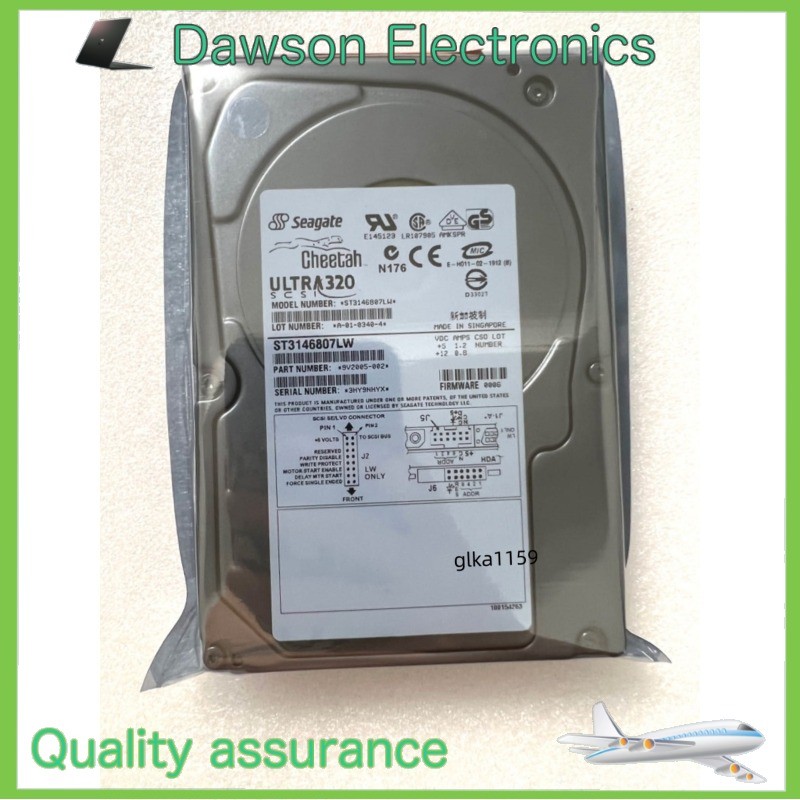 NewSeagate ST3146807LW 147GB 10000 RPM 3.5" 68-Pin Ultra320 SCSI Hard Drive