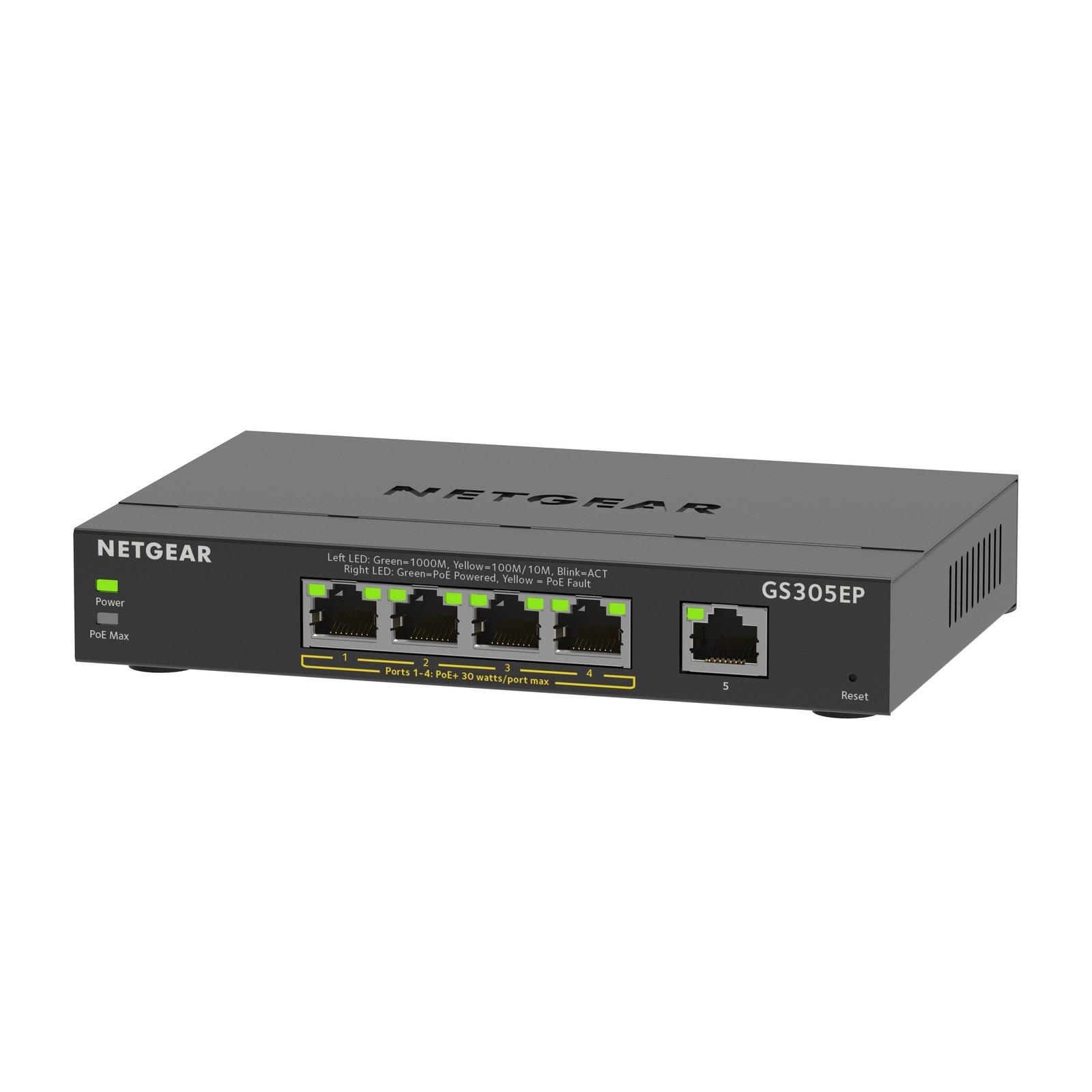 *NEW* NETGEAR GS305EP 5-Port Gigabit Ethernet Plus PoE Switch (63W)