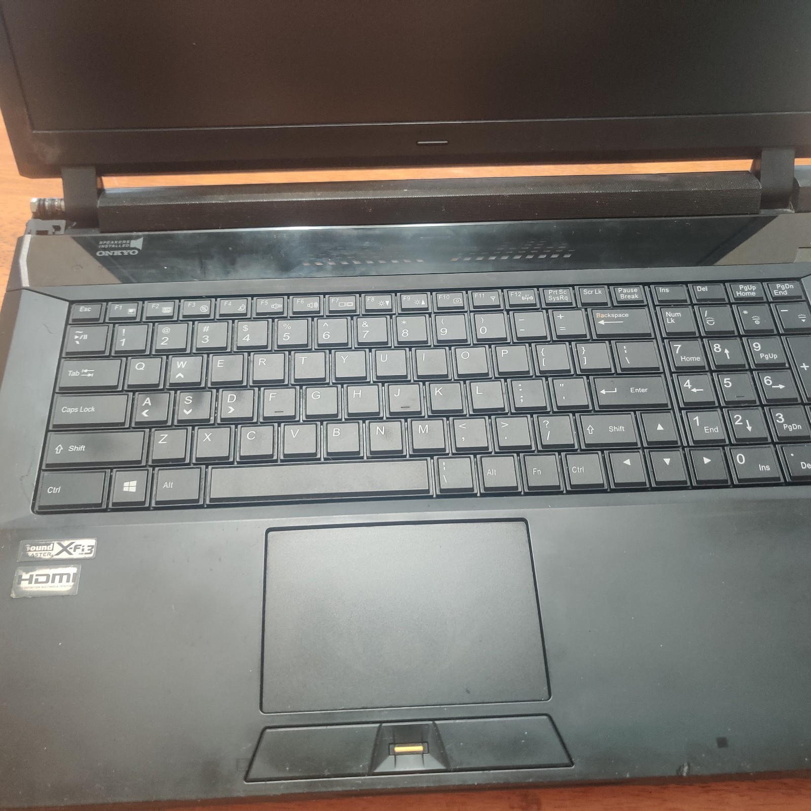 Sager Clevo P177SM-A NP8298 I7-4810mq 3.8Ghz NVIDIA 770m Gpu Works Bad Lcd 17.3"