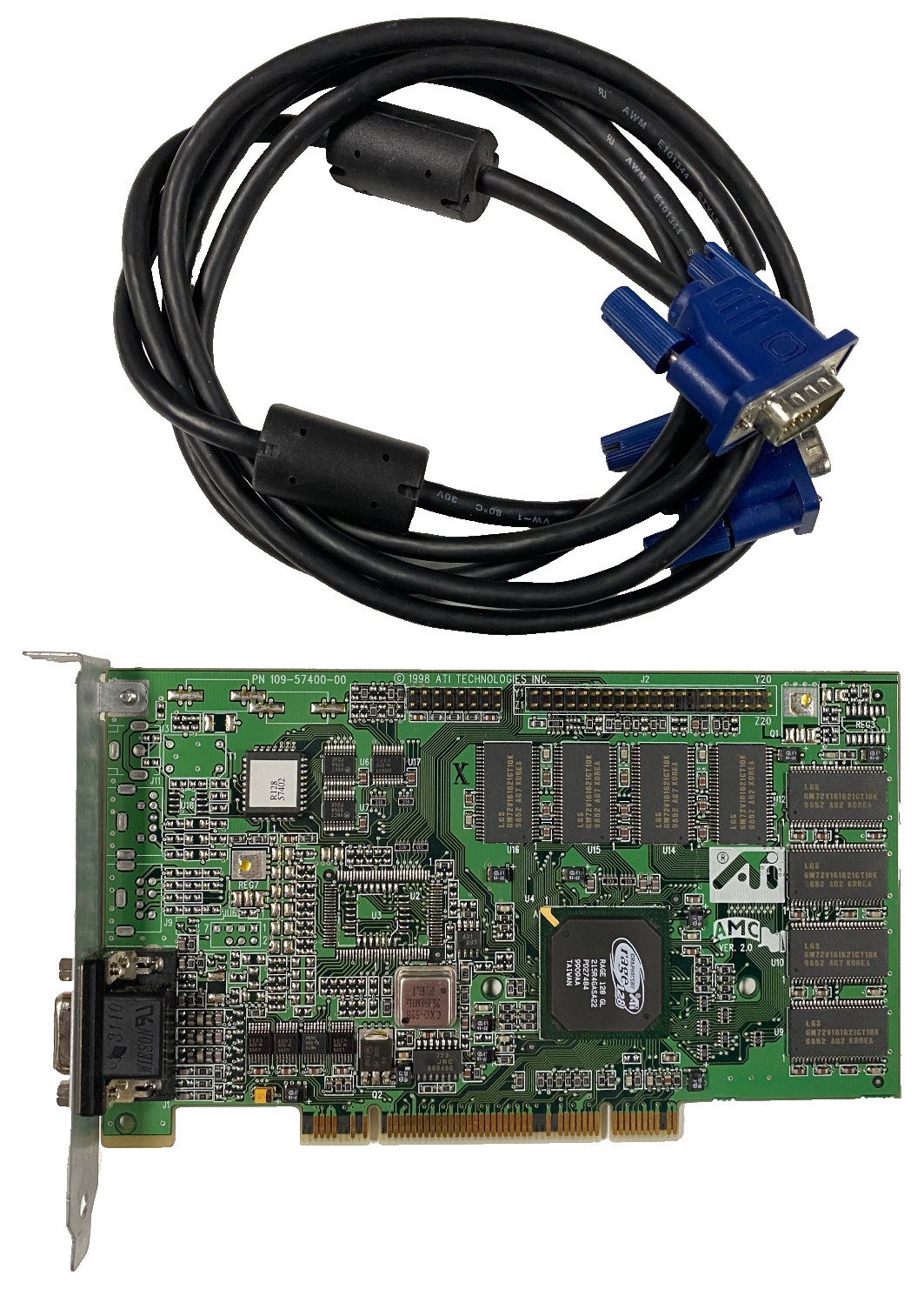 ATI Rage 128 GL PCI Graphics Video Card 109-57400-00