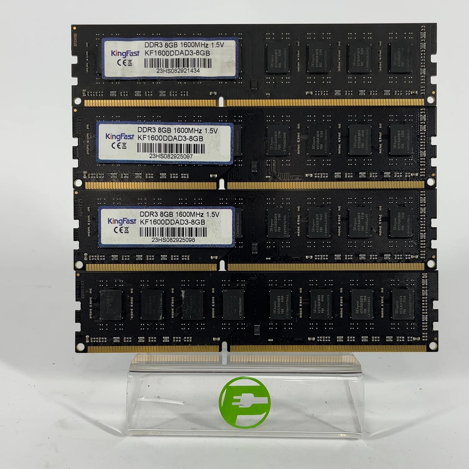 (Lot of 4) Kingfast KF1600DDAD3-8GB 16GB (2x8GB) RAM DDR3 1600MHz