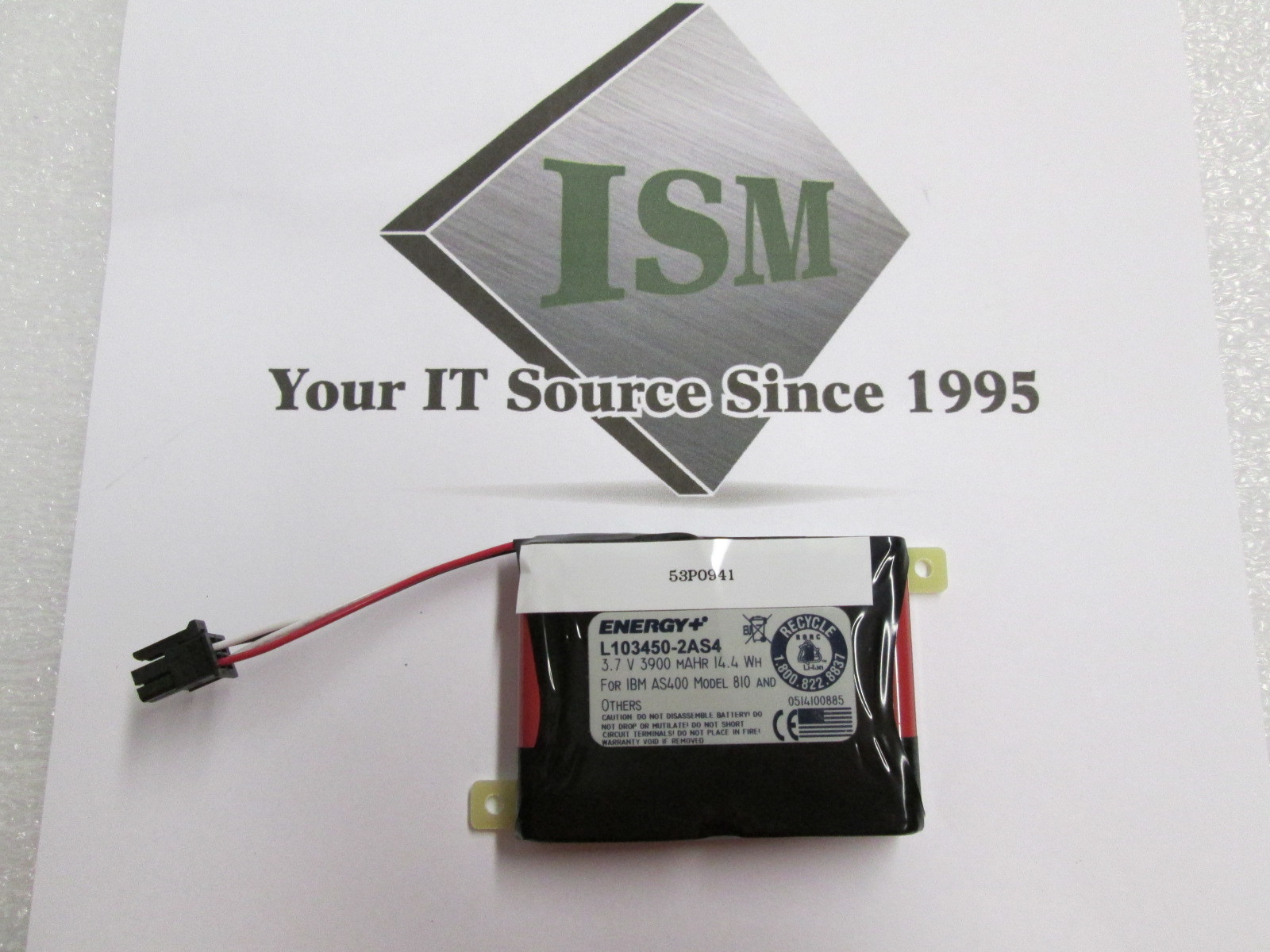 IBM 53P0941 New Battery 1 year warranty