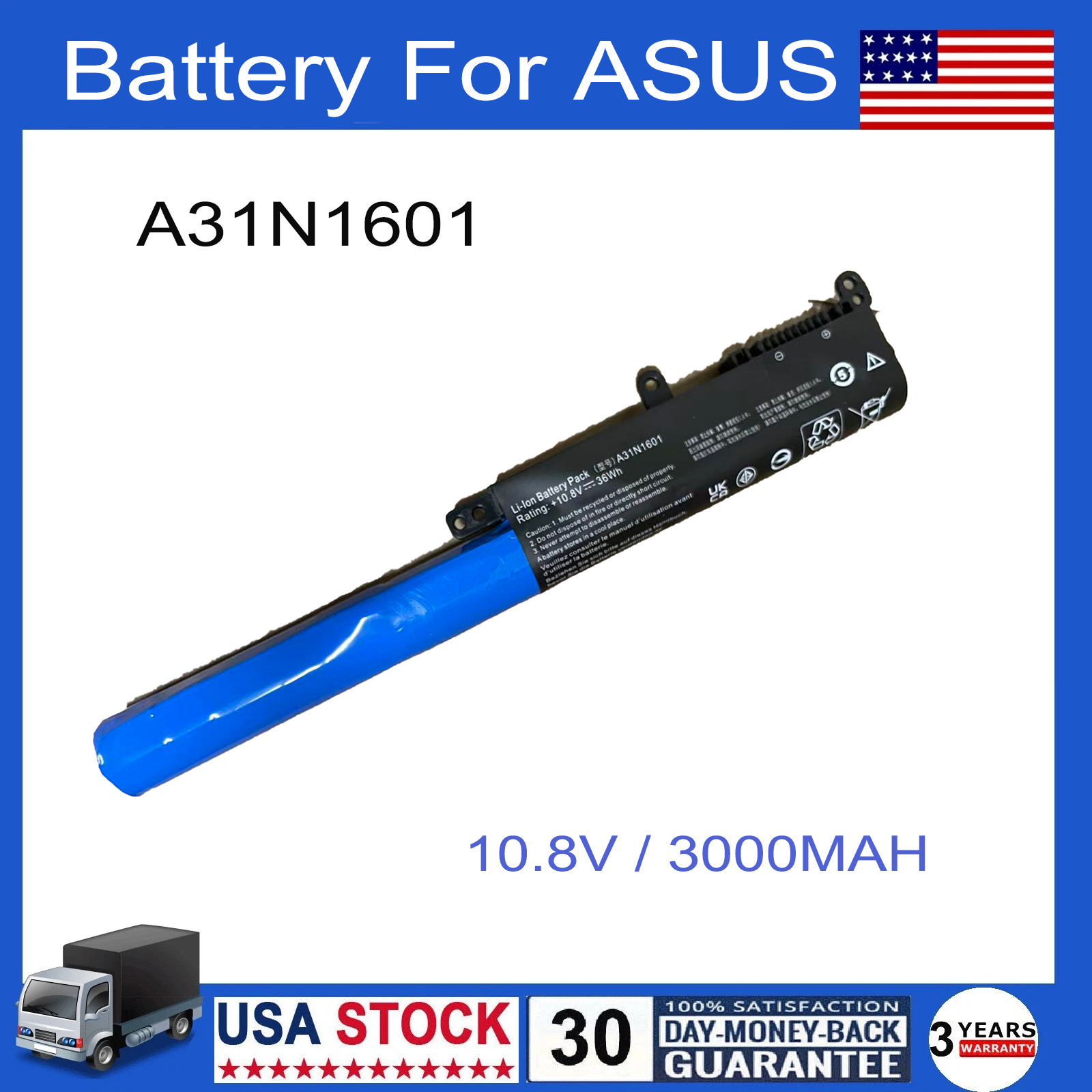 A31N1601 Battery For ASUS X541 X541S x541N X541NA X541U X541UA X541SA X541SC