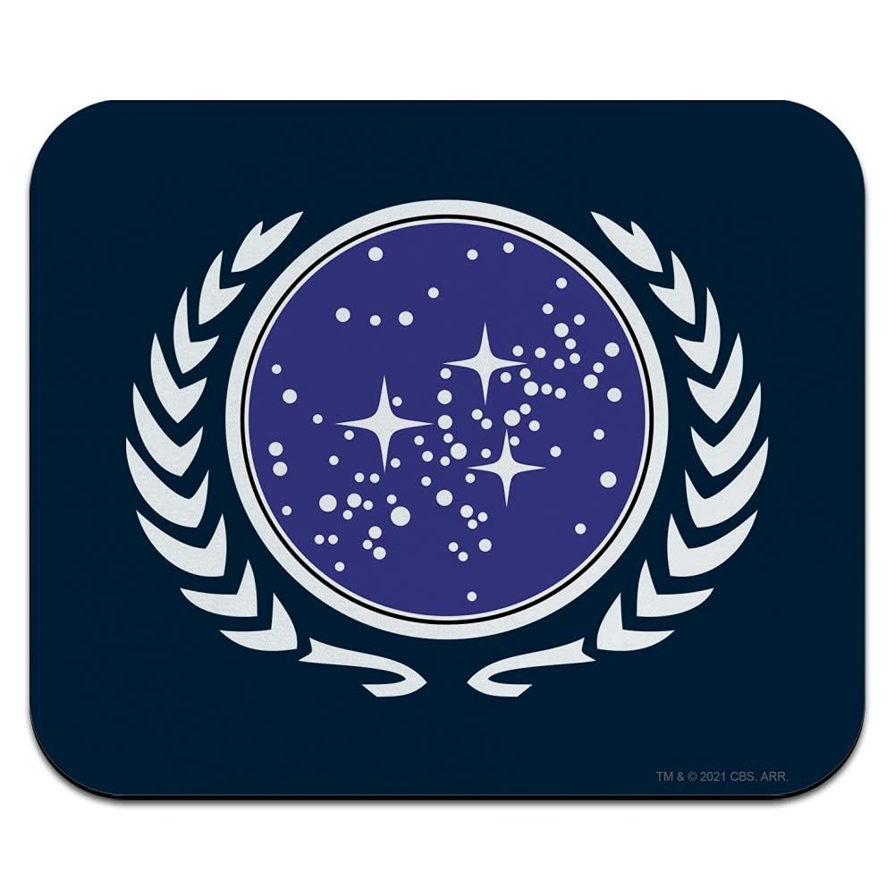 Star Trek United Federation of Planets Logo 7.8L x 9.3W inches, multi-colored