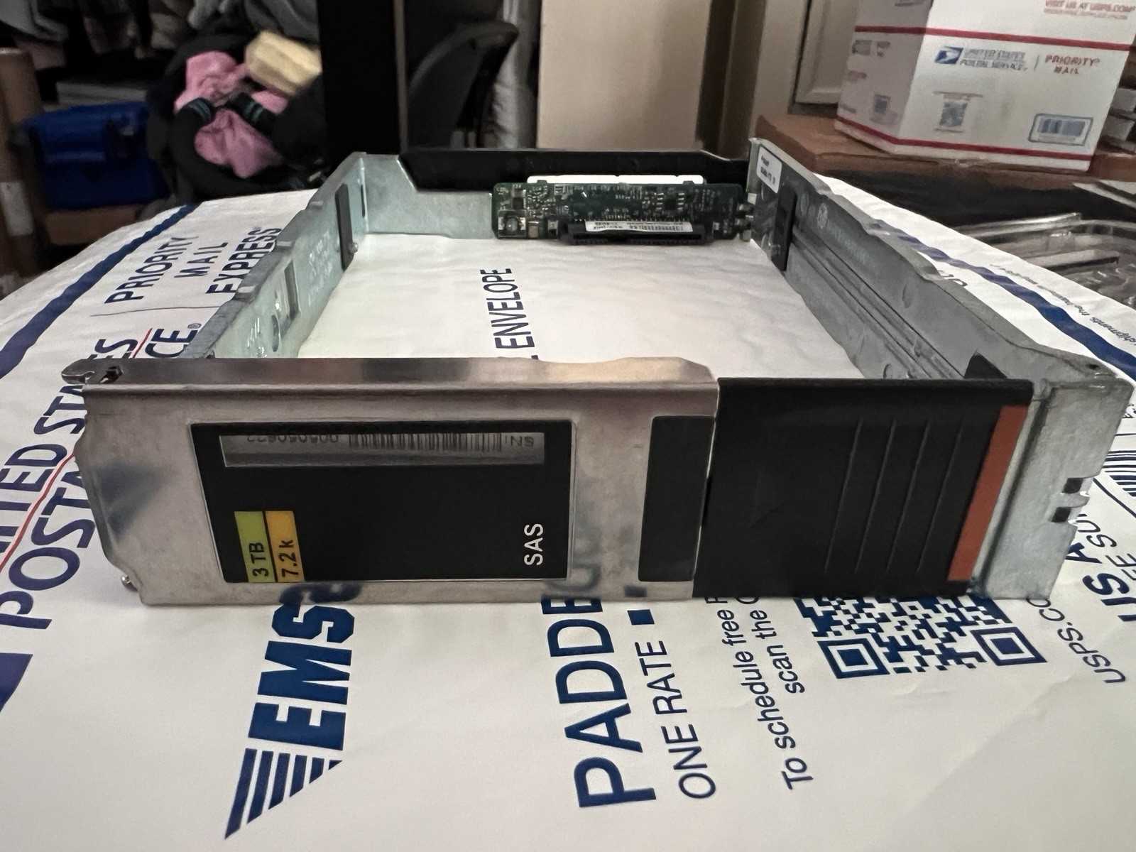 Lot Of 10 Dell EMC DS60 100-564-172 SAS 3.5” HDD Caddy 303-106-002D Interposer