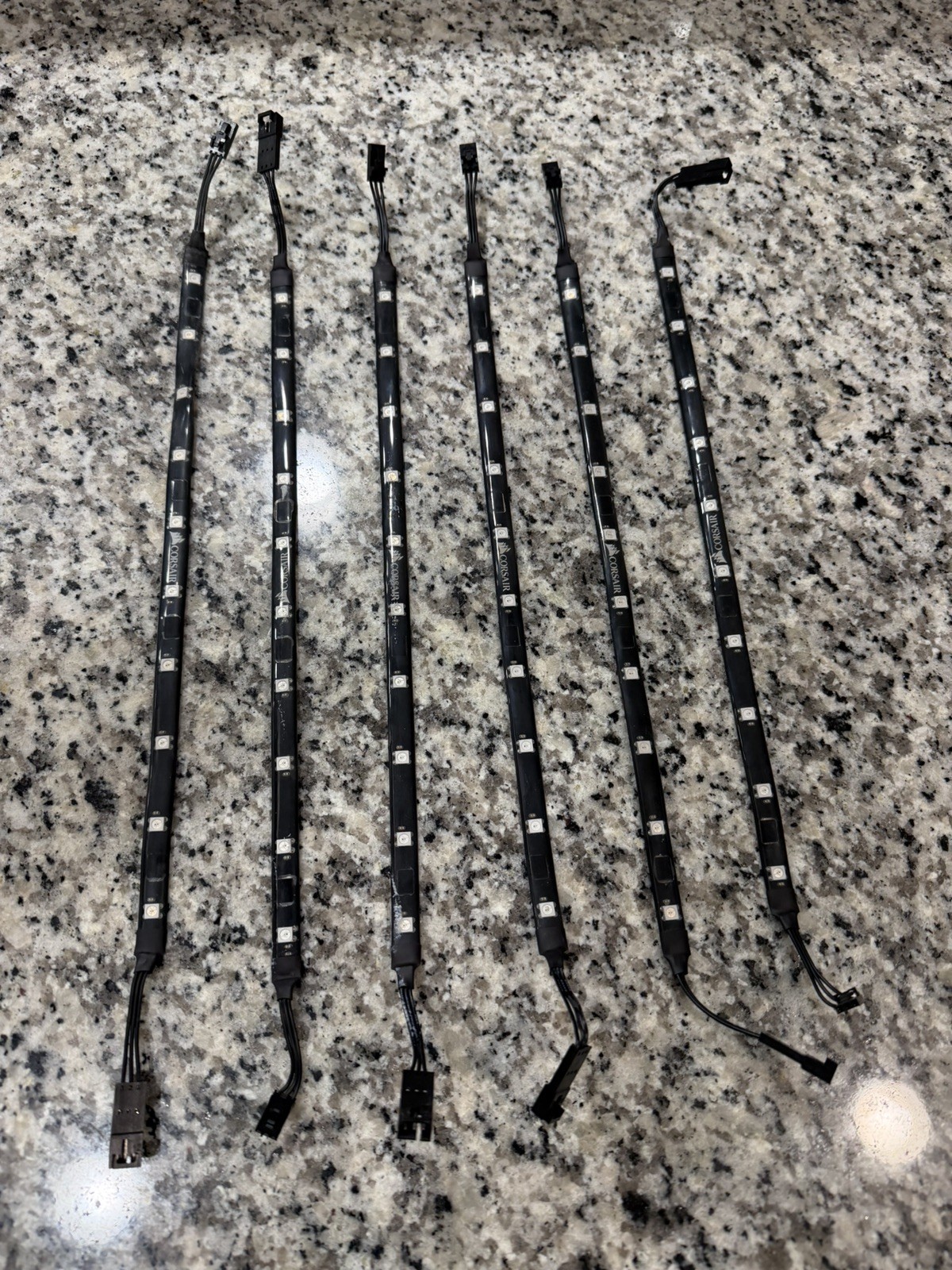 6 Corsair RGB LED Lighting Strips 