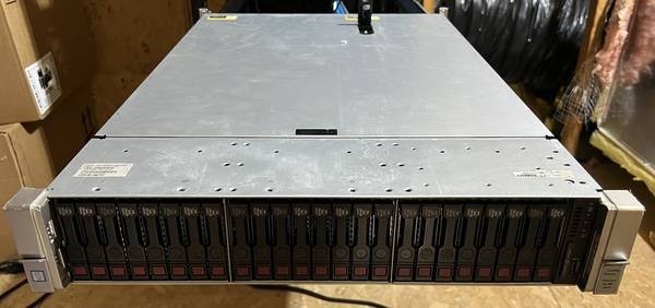 HP ProLiant DL380 G9 Server 512GB RAM 20TB HDD Nvidia Titan RTX 24GB GPU 2x Xeon