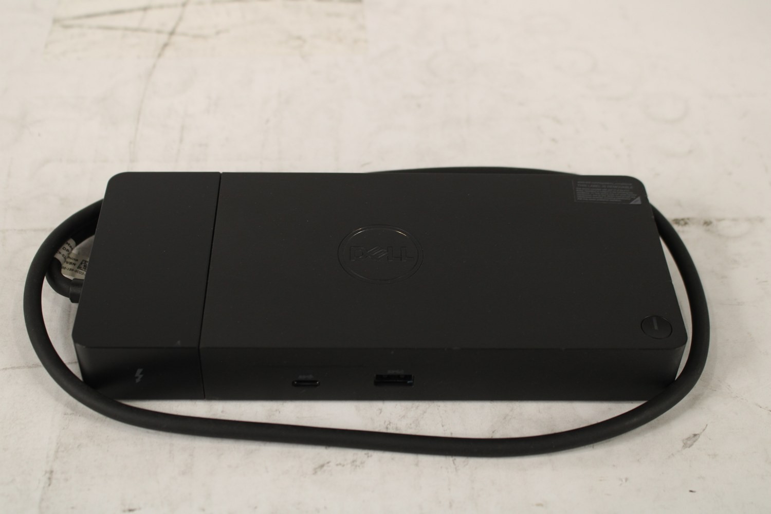 DELL THUNDERBOLT DOCKING STATION WITH 180W POWER ADAPTER | WD19TBS | BLACK