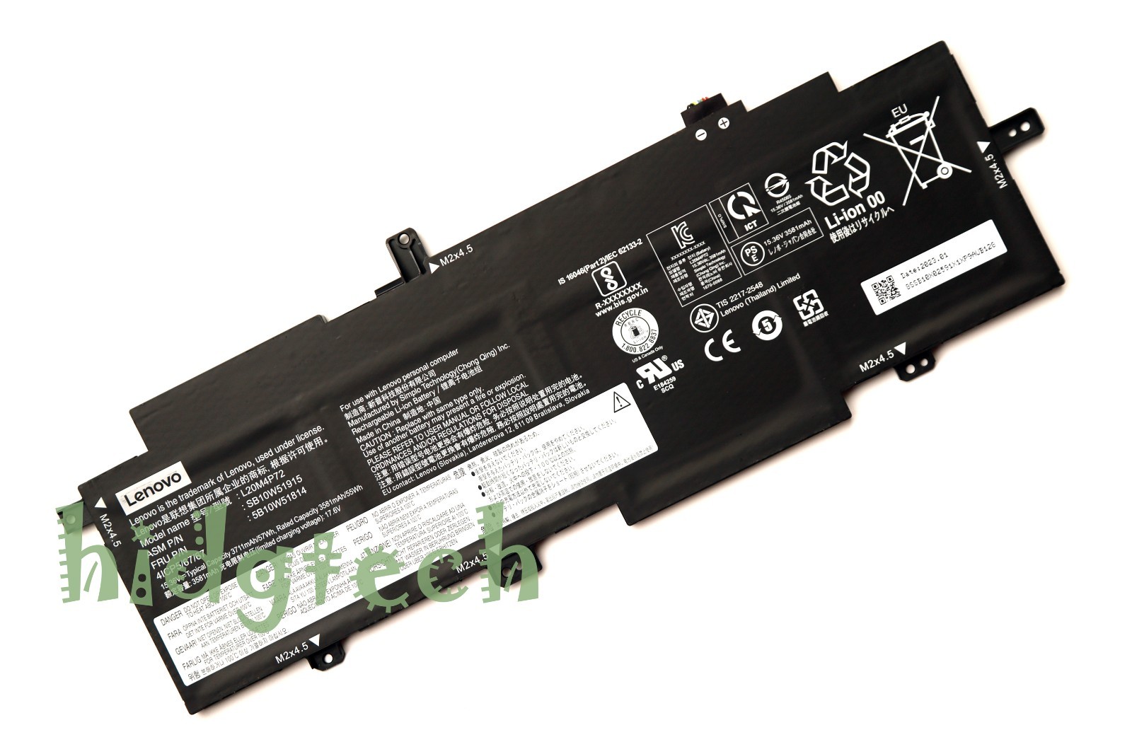 New Genuine L20C4P72 L20M4P72 L20D4P72 Battery for Lenovo ThinkPad T14s Gen 2