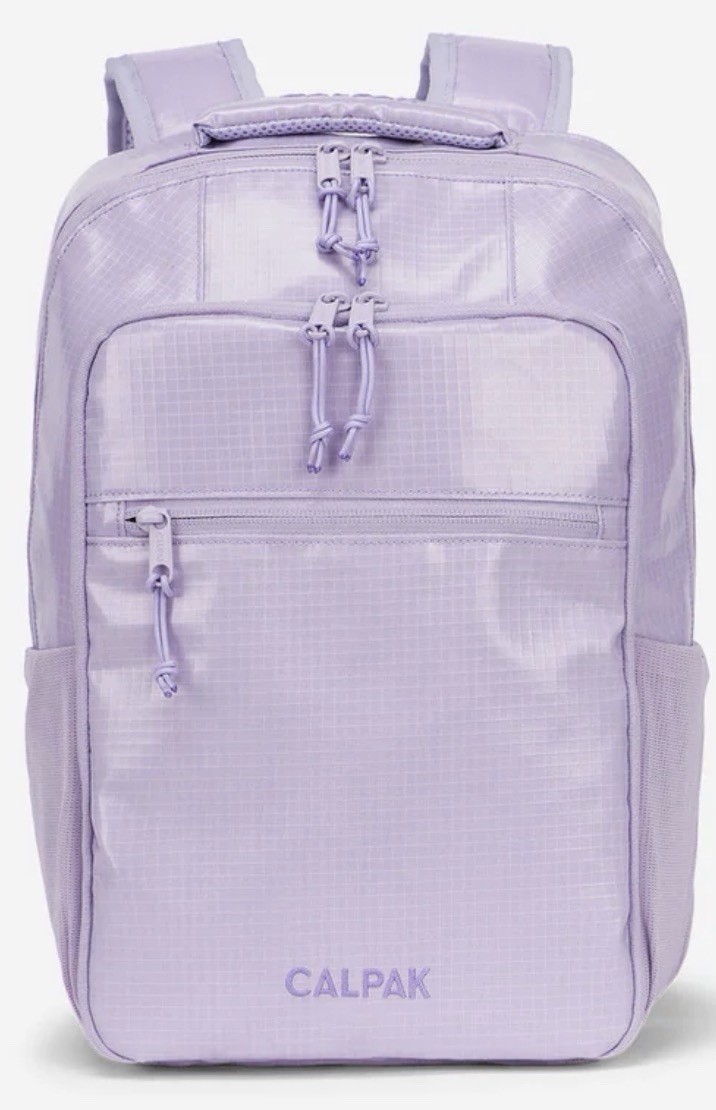 CALPAK Luka 15” Laptop Backpack Flawless Lilac Amethyst BPT2201 Travel Bag