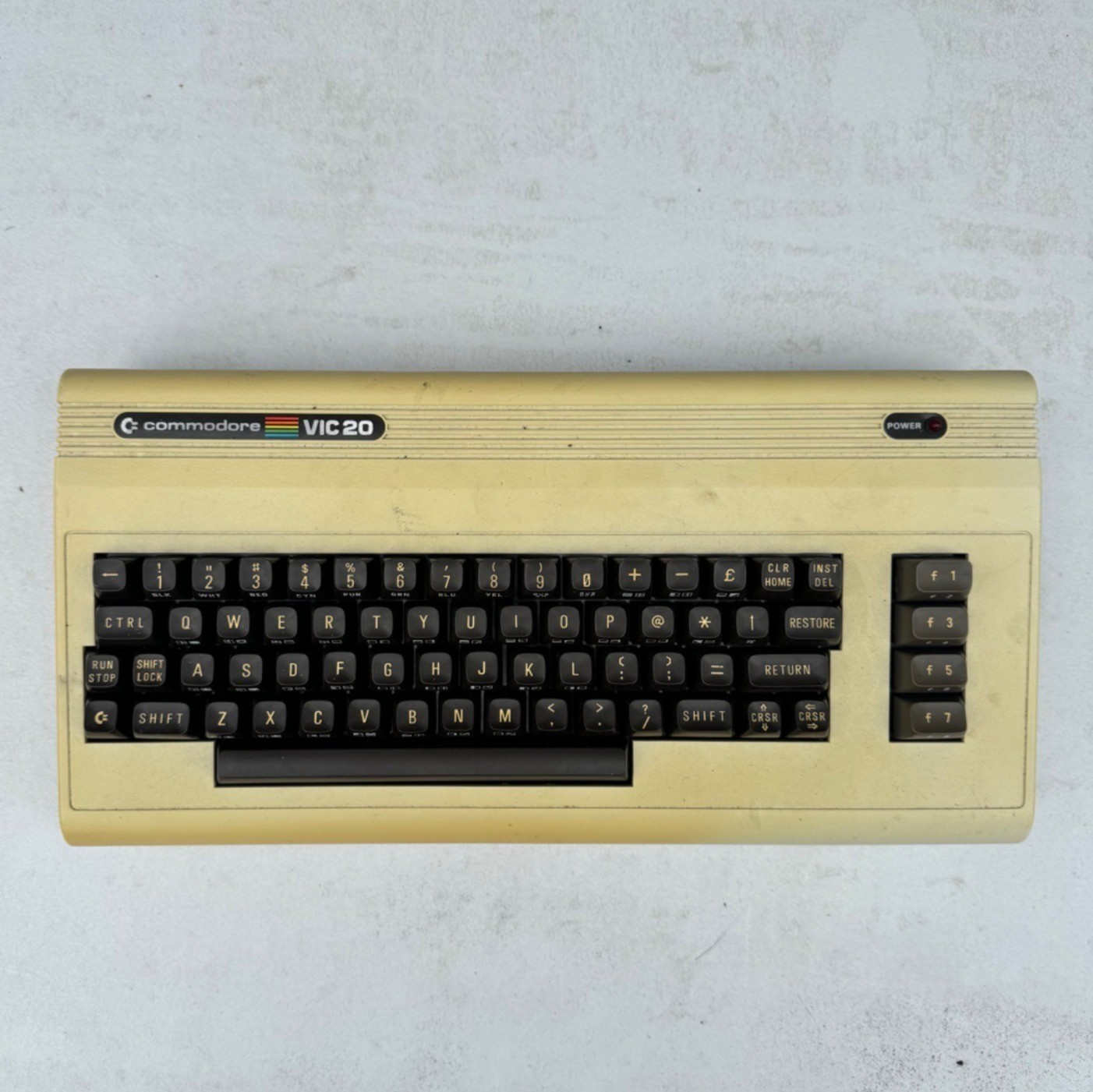 Vintage Commodore VIC 20 Computer Untested For Parts Repair Retro Computer