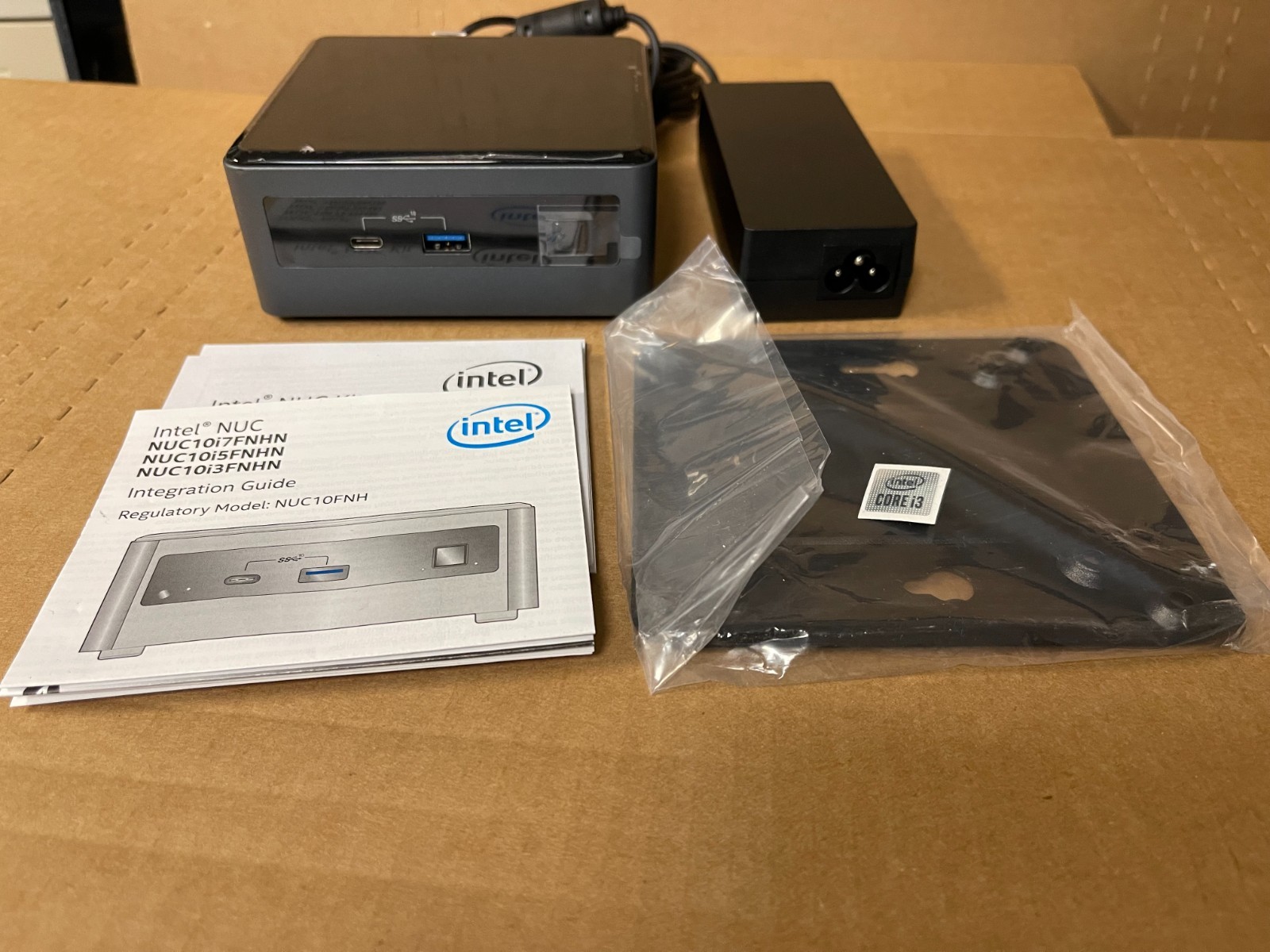 Intel NUC10i3FNH  (Barebones, No RAM/SSD/OS) - barely used, tested.