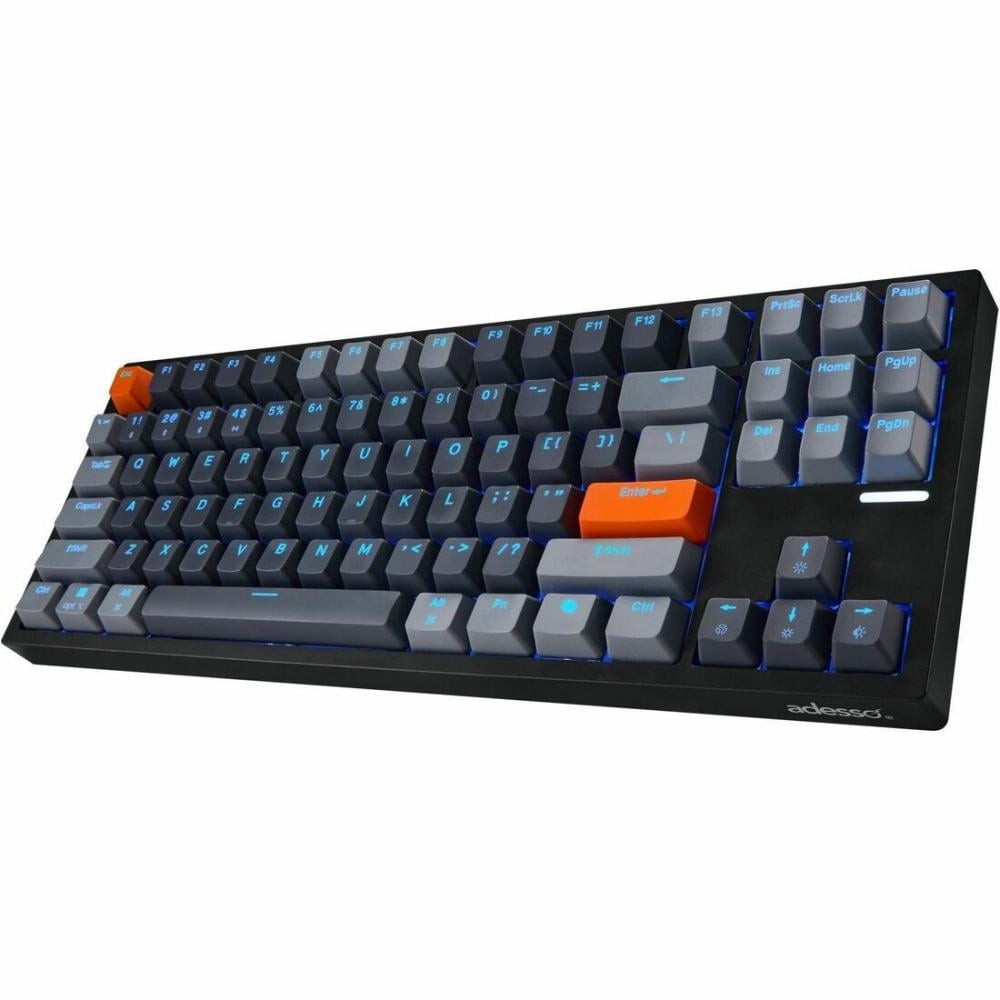 Adesso EASYTOUCH1100 Mechanical Keyboard Wired/Wireless/Bluetooth Compact