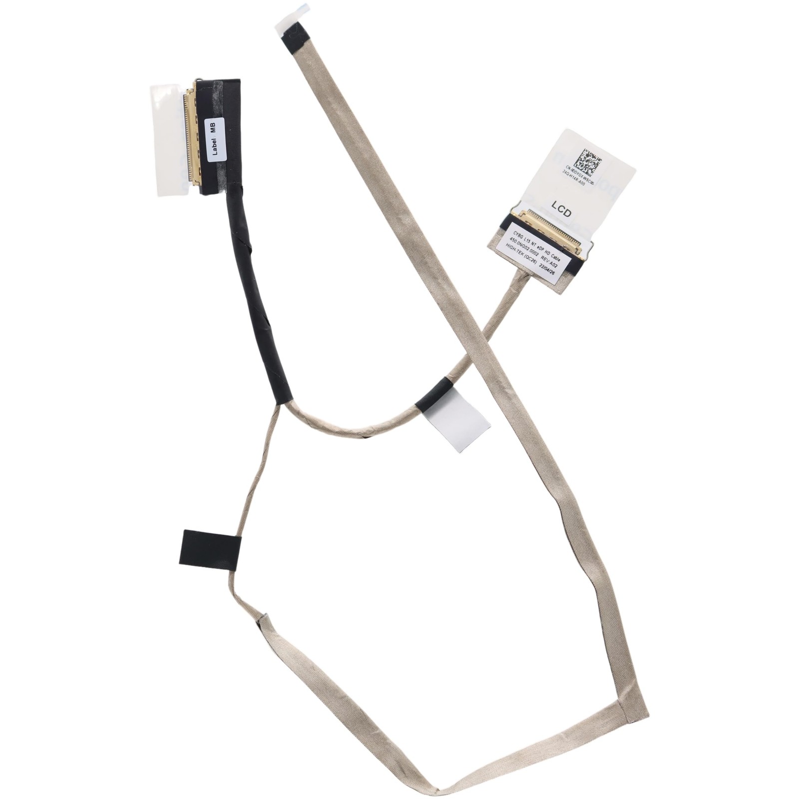 Deal4GO 30-pin FHD LCD eDP Display Cable DDYGX 0DDYGX 450.0NG02.0001 for Dell...