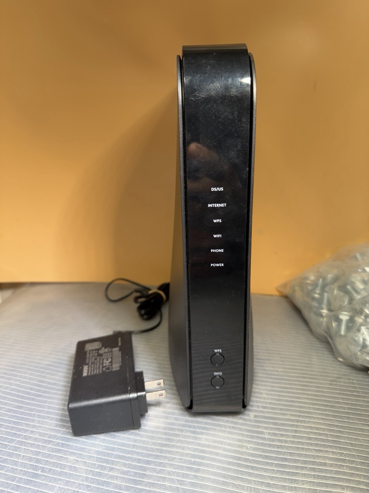 Altice UBC1340 Wireless Router 4-Port Ethernet USB 3.0 WPS Black Adapter