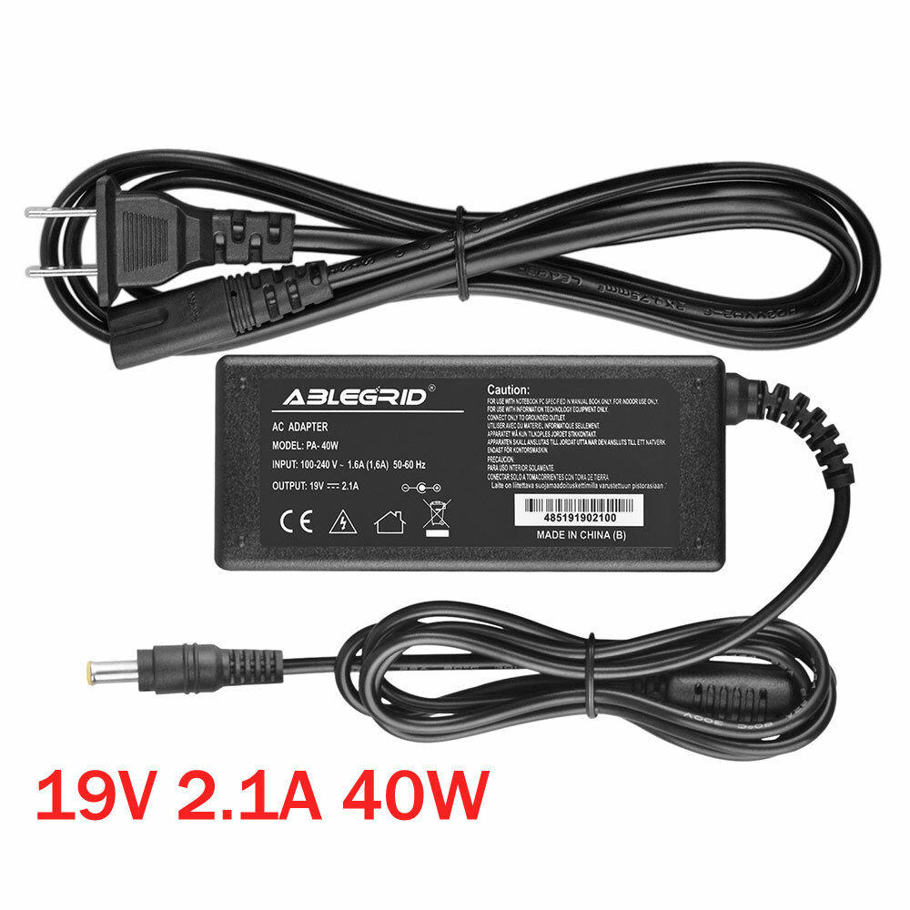 19V 40W AC Adapter For Samsung Galaxy View SM-T670V T670A T670N 18.4 Tablet PSU