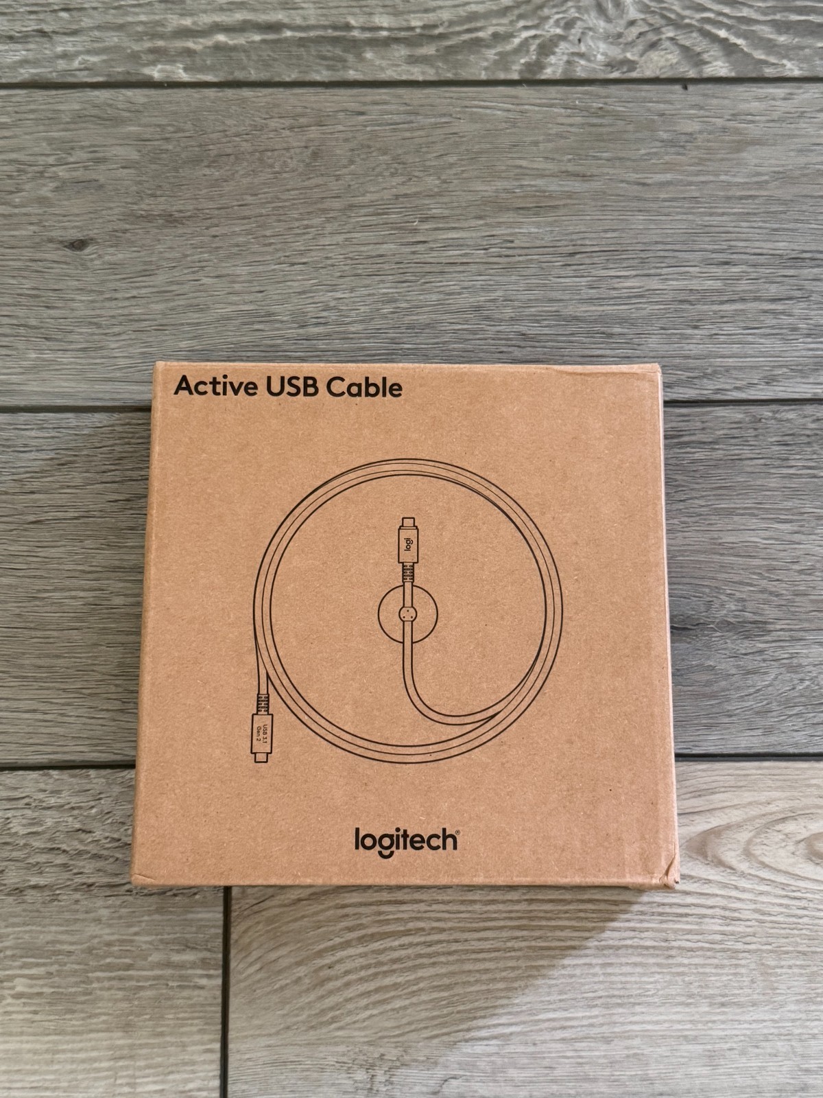 Logitech Active USB-C Cable 5m 952-000195 BYOD MeetUp 2 Rally Bar Logi Dock Flex