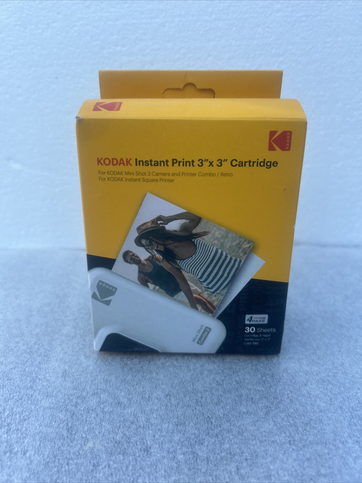 Kodak Instant Print 3"x3" Cartridge - 3 Pack (ICRG-330)