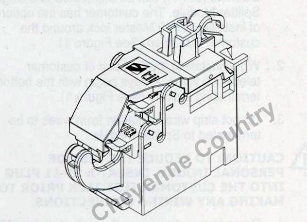 Tii 95S-1-12 WHOLE HOUSE NID DSL FILTER ADSL POTS With Instruction Guide