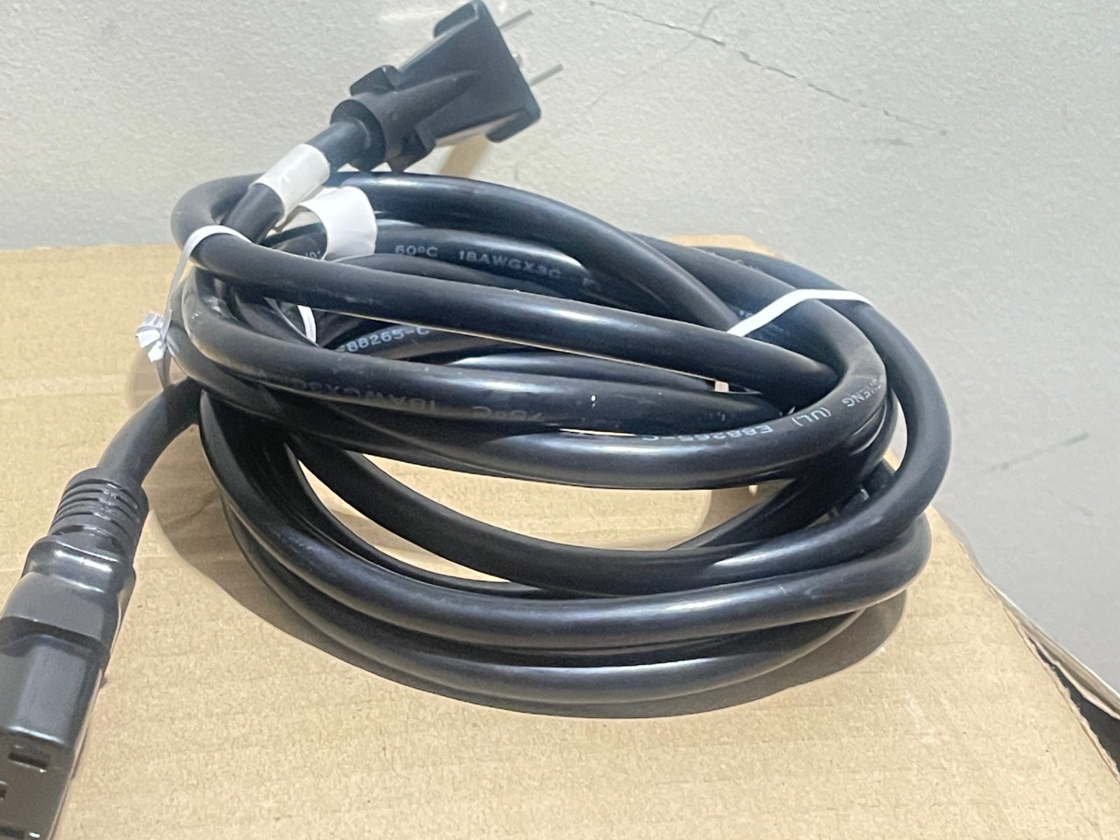 I-SHENG E88265-C CSA Type LL81924  18AWGX3C FT2 9FT Power Cord SJT FT2 (M16