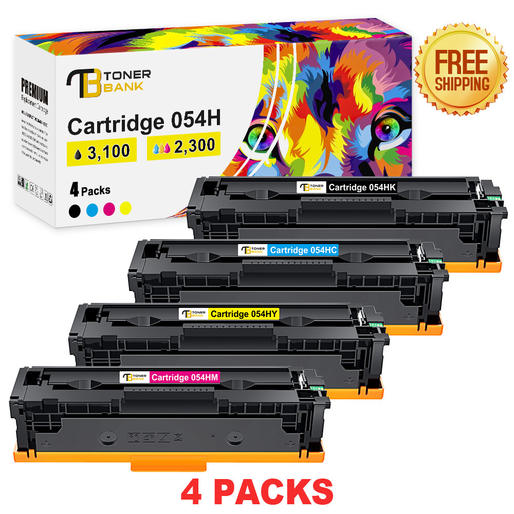 CRG 054H Toner for Canon 054 ImageClass MF642Cdw MF641CW MF644CDW LBP622Cdw LOT