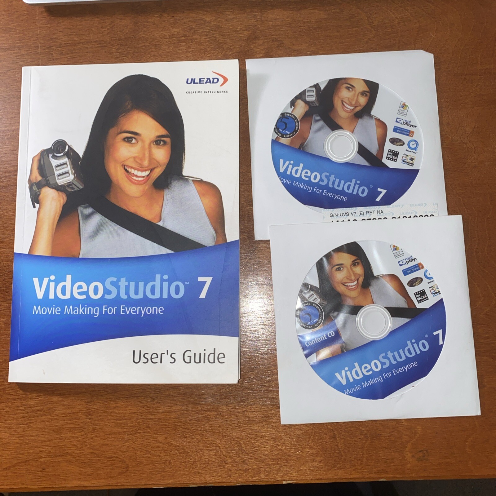 Ulead VideoStudio 7 New Sealed Windows Movie Making Software