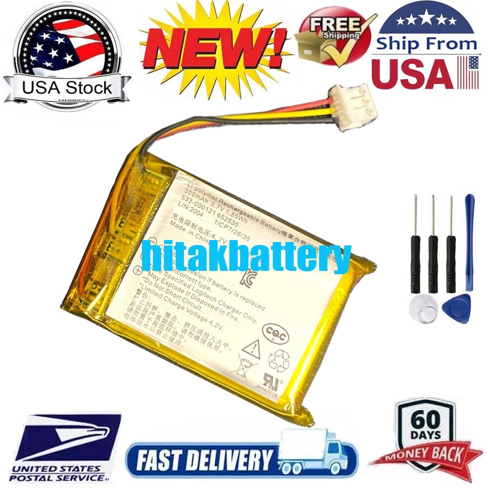 Battery for Logitech MX Anywhere 2 Master, MX Anywhere 2S/3 533-000121 AHB303450